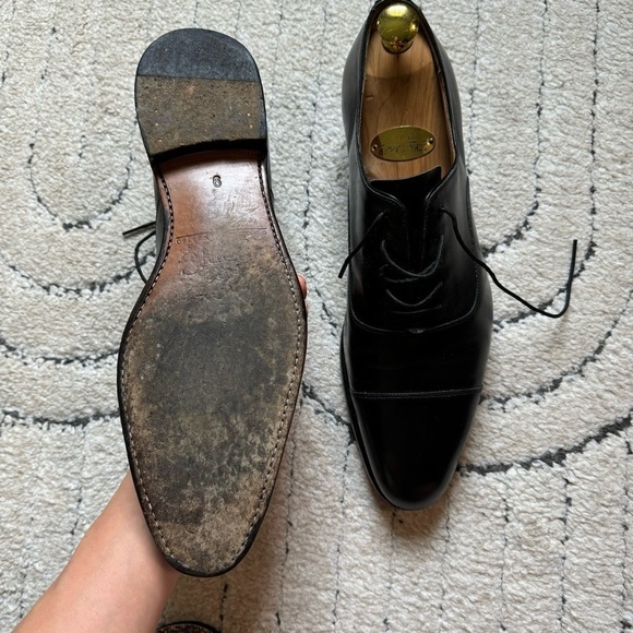 Loding’s men shiny black shoes - Picture 3 of 6